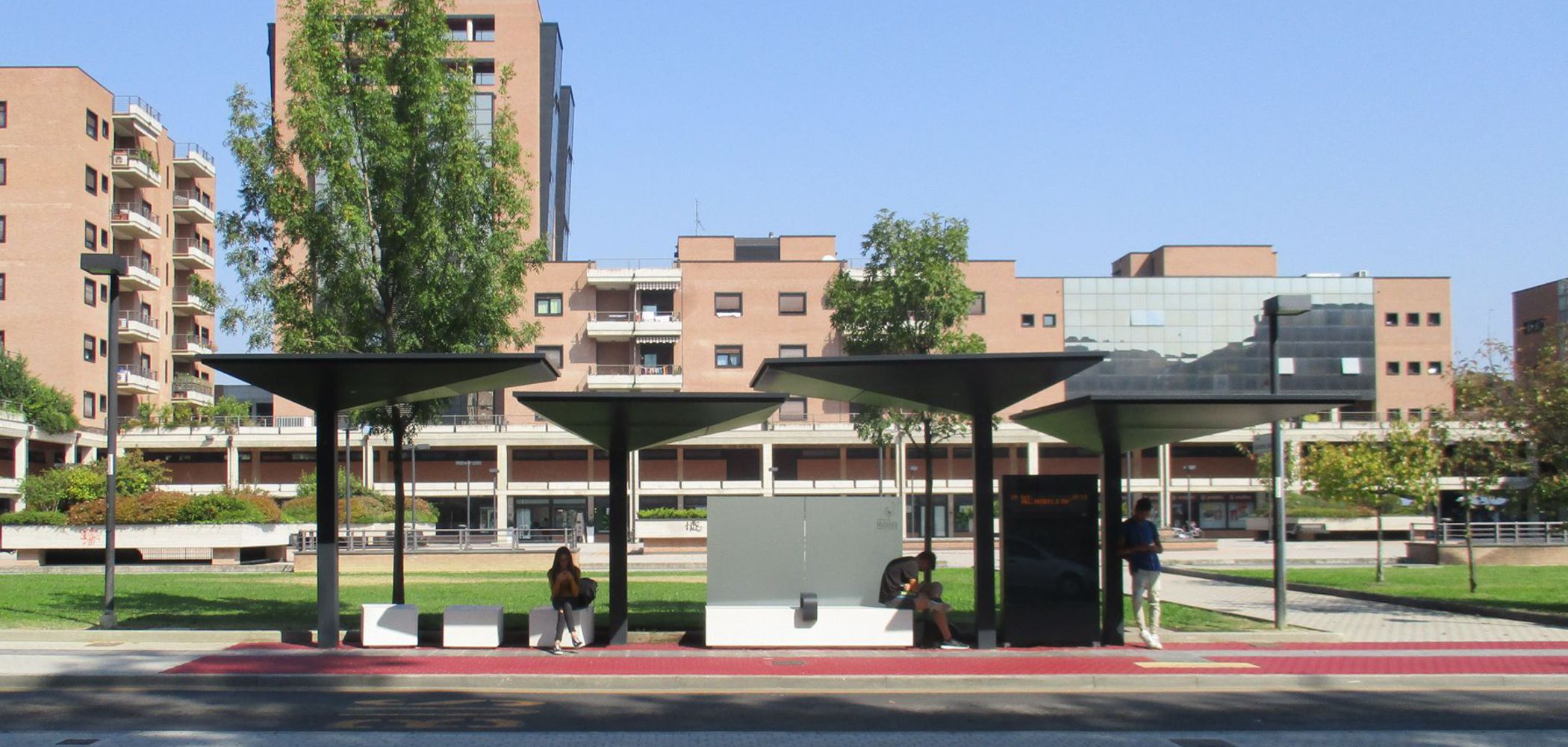 Marquesina GPDUE para parques y espacios públicos