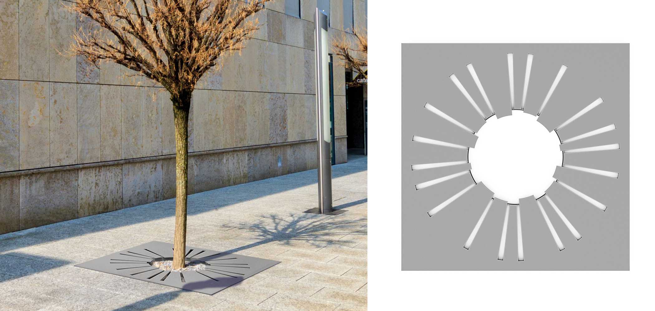 Alcorque SUNNY para parques y espacios públicos