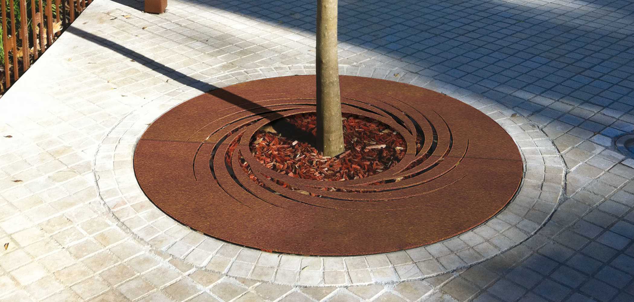 Alcorque TWISTER para parques y espacios públicos