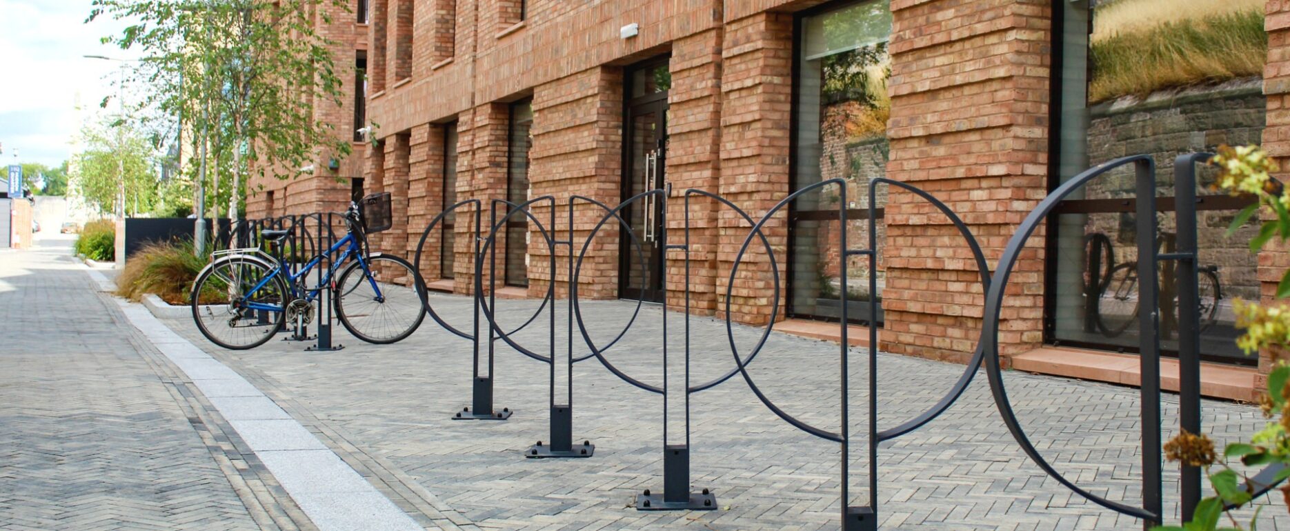 Aparcabicis CAFÈ para movilidad sostenible Disset Urban
